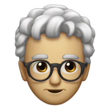 Garry avec un nez de clouwn sticker