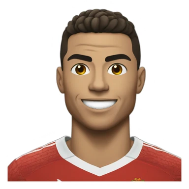 ronaldo say siuuuu with portugal sticker