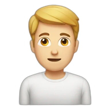 man with ADHD  sticker