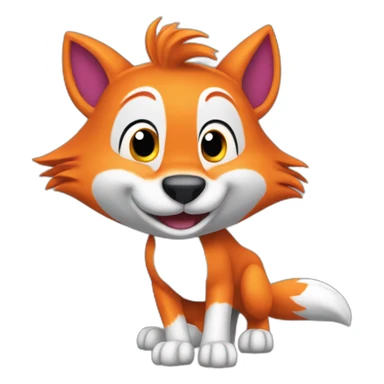 swiper the fox from dora the explorer sticker