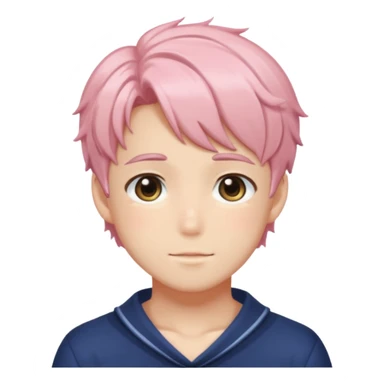 Shiny Blushing Cute Sexy Handsome Shoujo Anime Guy Trending Style Cottagecore  sticker