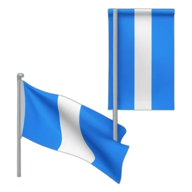 blue flag with checkout.com logo on it sticker
