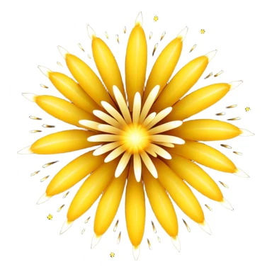 fireworks yellow sticker