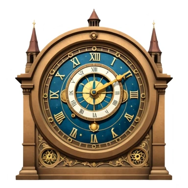 PRAGUE ASTRONOMICAL CLOCK sticker