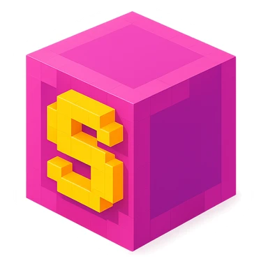 generate logo for my ai company that contains "s" letter, take as a reference notion's logo, but dont copy 100% sticker