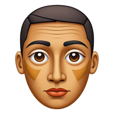 Cinematic Realistic Picasso Pop Culture Emoji, depicted with a creative, abstract representation inspired by the legendary artist rendered with bold textures and dynamic, artistic lighting. sticker