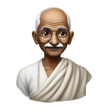 mahatma gandhi sticker