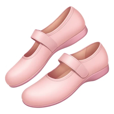 light pink surgery shoes sticker