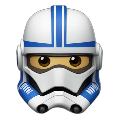 captain rex from star wars sticker