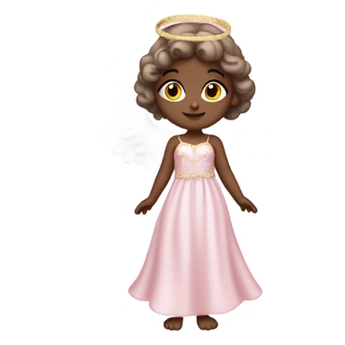 Pink sweet angel sticker