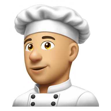 vin diesel chef's kiss sticker