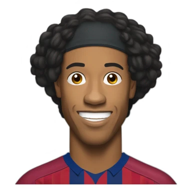 Ronaldinho Barcelona sticker