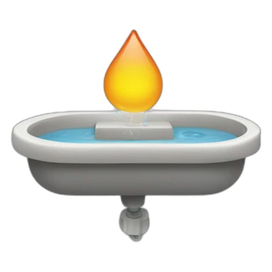 couner warm water utilities sticker