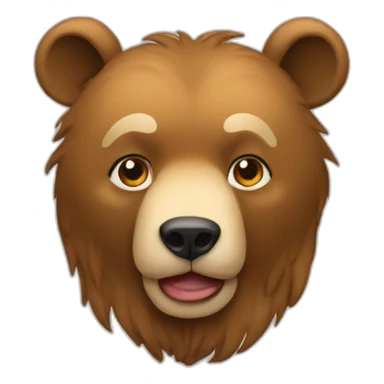Poutin sur un ours sticker