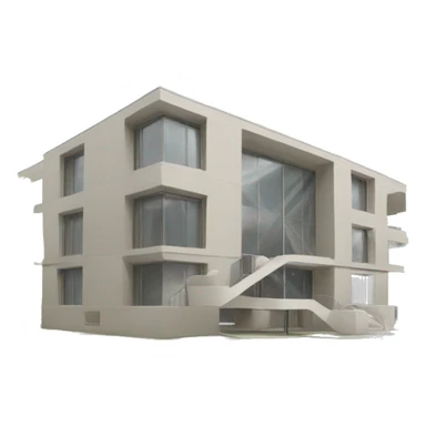 Arquitectura 3d sticker