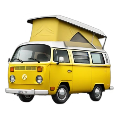 Vw t2 yellow sticker