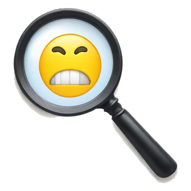 magnifying glass with a discount label sticker