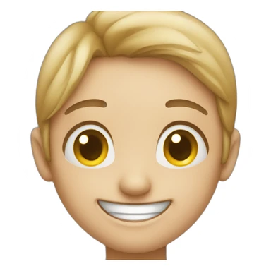 very happy emoji with stars in your eyes and open smile sticker