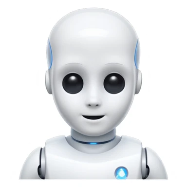 An AI bot that looks like the character Casper sticker