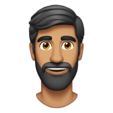 rishi sunak with a beard sticker