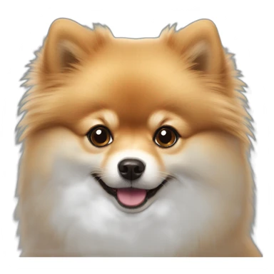 Cute little Pomeranian sticker