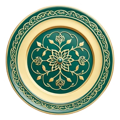 یک پرچم که بالاش سبز و پایینش قرمز و وسطش سفید به همراه نماد خورشید sticker