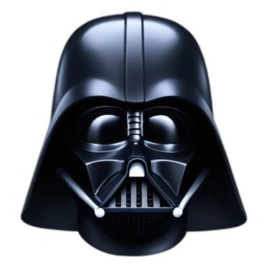darth vader head sticker