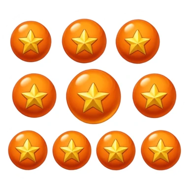 Las 7 esferas del dragón  sticker