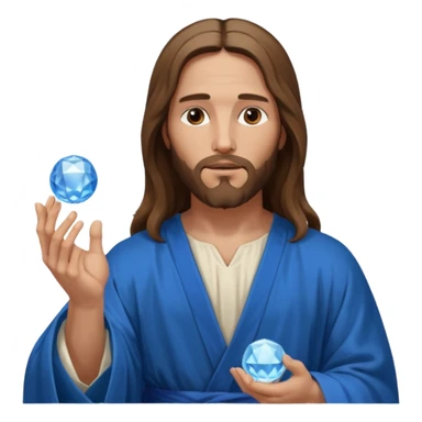 Salvator Mundi painting sticker