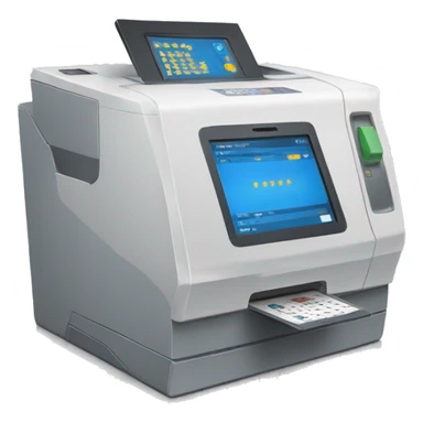 Evm voting machine sticker