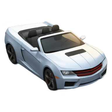 Transformer on a cabrio sticker