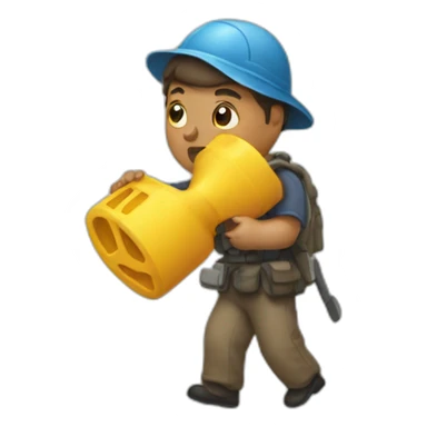 Un accouchement sticker