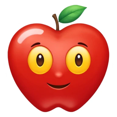 Coração vermelho em chamas vermelha com letras HL dourado no centro do coração  sticker