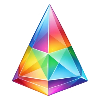 Rainbow Prism sticker