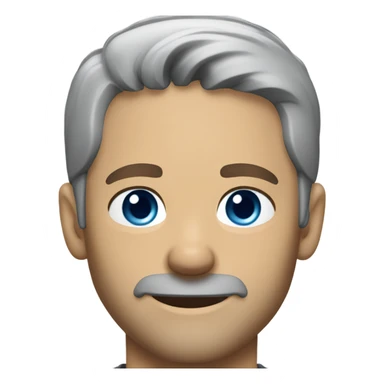 actor paul walker blue eyes with grey hair  sticker