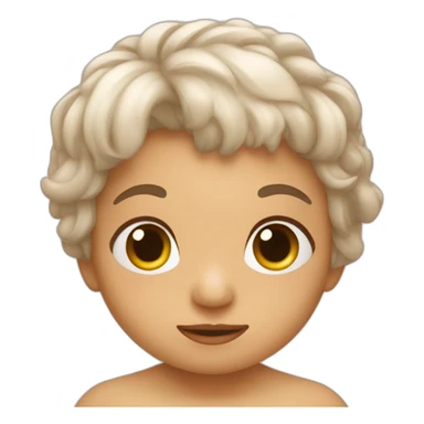 Bebe endormi sticker