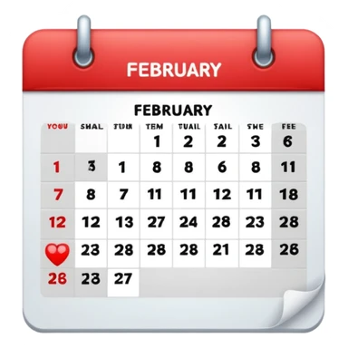 fecha del dia 11 de febrero de 2026 sticker