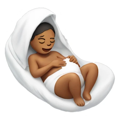 Giving birth  sticker