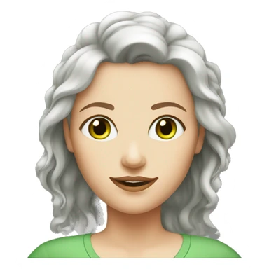 large-white-woman-green-eyes-red-hair sticker