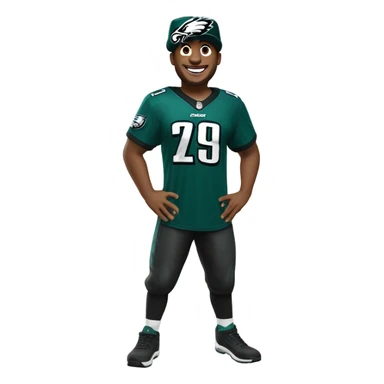 Me as Philadelphia Eagles  sticker