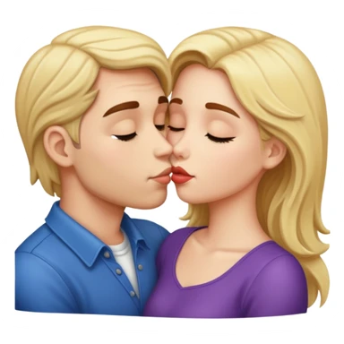 Kissing bf sticker