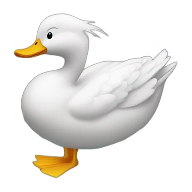 canard dans la baignoire sticker