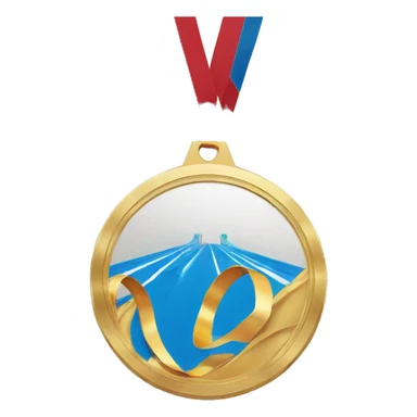 olympic medal sticker