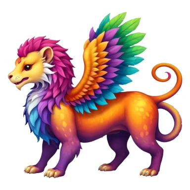 fantasy animal chimera sticker