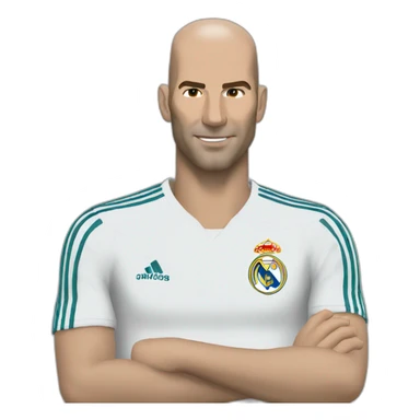Zinedine Zidane ios sticker