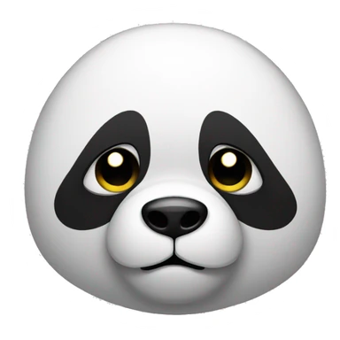 panda feeling sad sticker