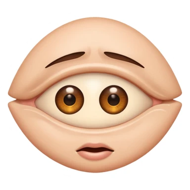 blinking eye sticker