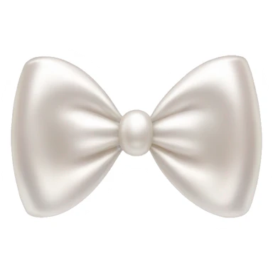 pearl bow sticker