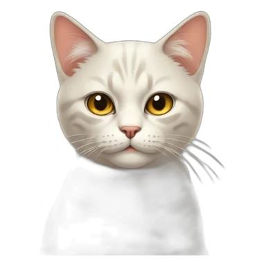 Arrogant cat sticker