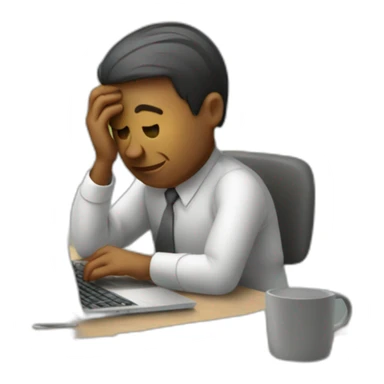 Getting tired of new e-mails sticker